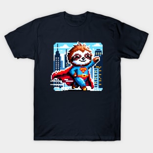 Urban Sloth Hero: The Slow Savior T-Shirt